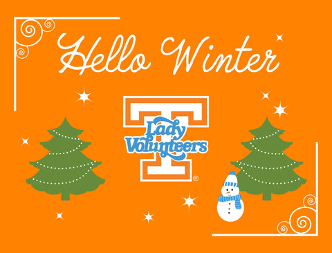Tennessee Hello Winter Yardsy Sign yard sign
