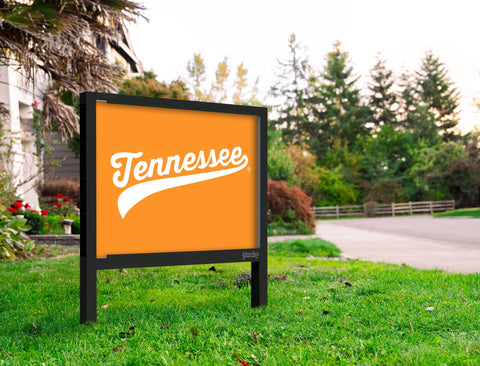 Tennessee Vols Underline Orange Yardsy Sign