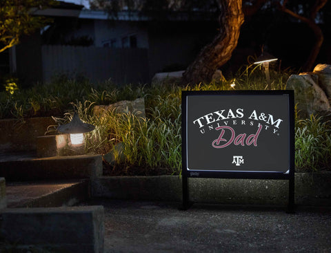 Texas A&m Dad Yardsy Sign yard sign