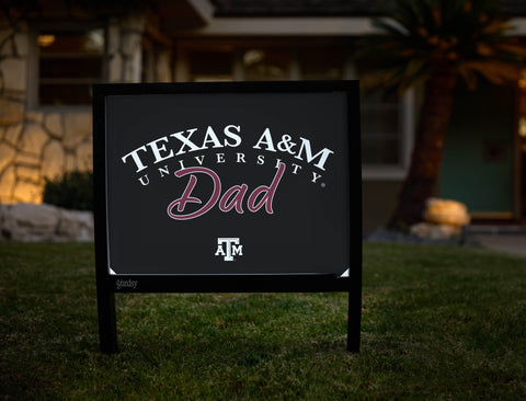 Texas A&m Dad Yardsy Sign yard sign