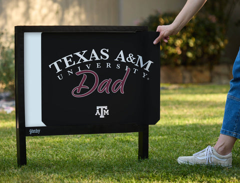 Texas A&m Dad Yardsy Sign yard sign