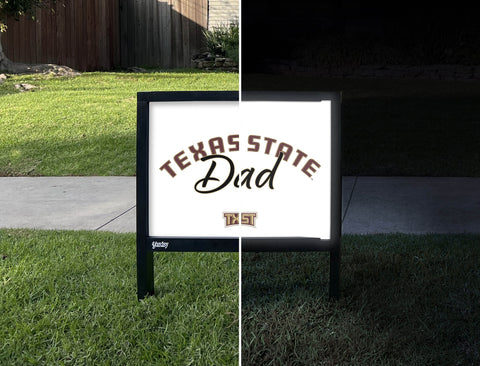 Texas State Dad Yardsy Sign yard sign
