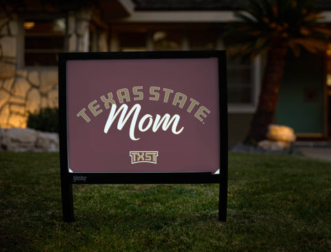 Texas State Mom Yardsy Sign yard sign
