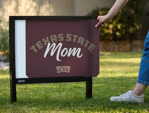 Texas State Mom Yardsy Sign yard sign