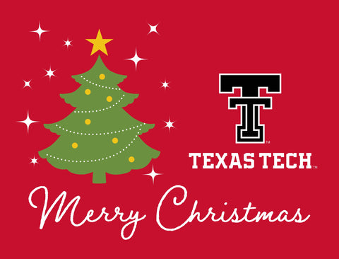 Texas Tech Merry Christmas Yardsy Sign yard sign