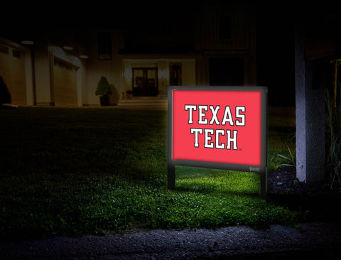 Texas Tech Red Yard Sign V2 Mailbox