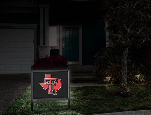 Texas Tech State Black Yardsy Sign