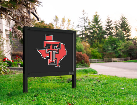 Texas Tech State Black Yardsy Sign