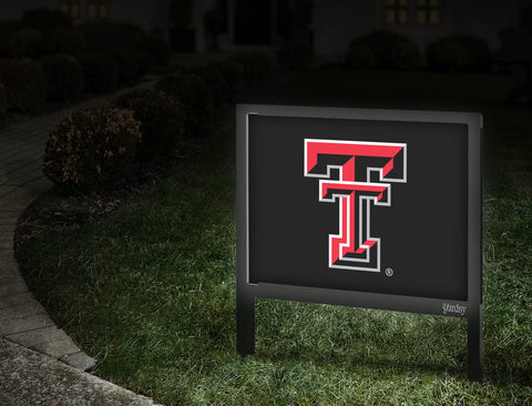 Texas Tech TT Black Yardsy Sign
