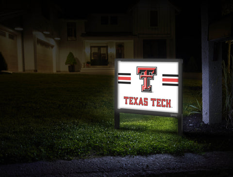 Texas Tech Tt White Yardsy Sign Mailbox