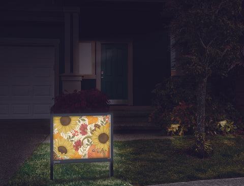 Thanksgiving Flowers Yardsy Sign Front Door.Jpg