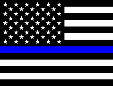 Thin Blue Line Yardsy Sign yard sign