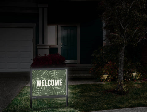 Tropical Welcome Yardsy Signsign Front Door.Jpg