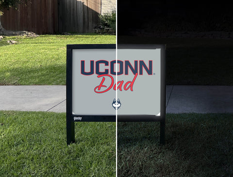 UConn Dad Yardsy Sign yard sign
