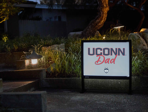 UConn Dad Yardsy Sign yard sign