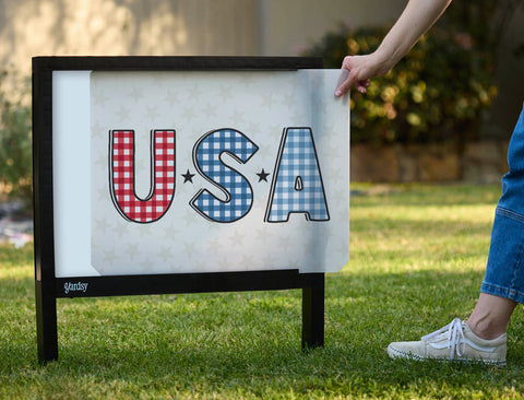 Usa Yardsy Sign yard sign