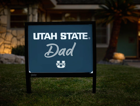 Utah State Dad Yardsy Sign yard sign