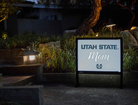 Utah State Mom Yardsy Sign yard sign