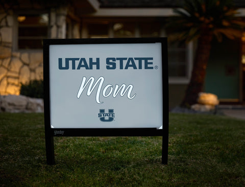 Utah State Mom Yardsy Sign yard sign