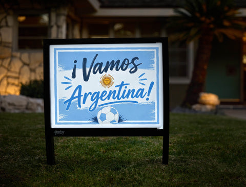 Vamos Argentina Yardsy Sign yard sign