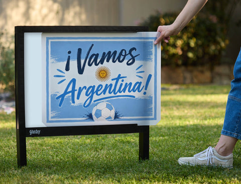 Vamos Argentina Yardsy Sign yard sign