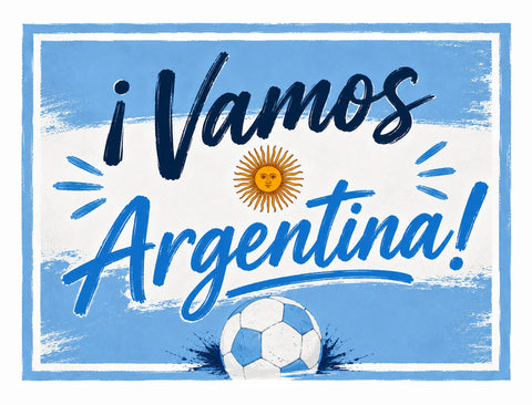 Vamos Argentina Yardsy Sign yard sign