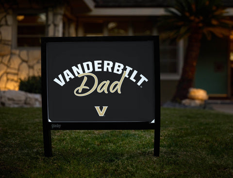 Vanderbilt Dad Yardsy Sign yard sign