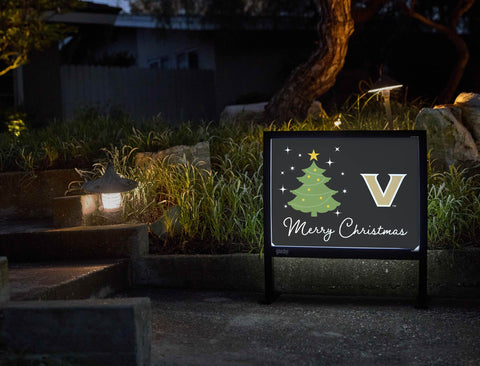 Vanderbilt Merry Christmas Yardsy Sign yard sign