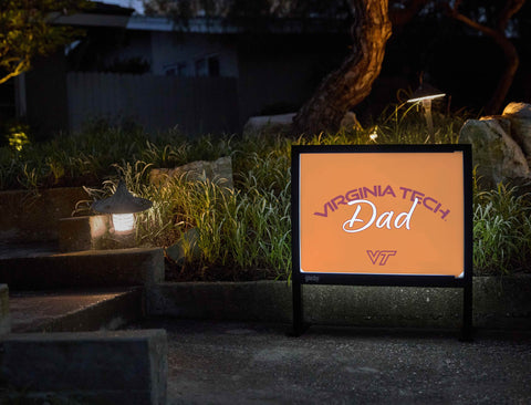 Virginia Tech Dad Yardsy Sign yard sign