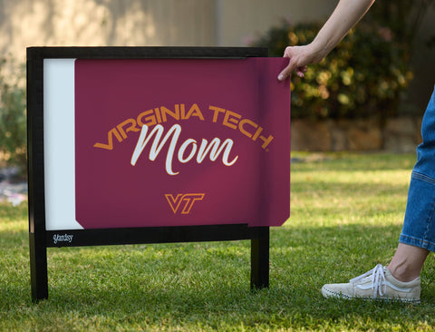 Virginia Tech Mom Yardsy Sign yard sign