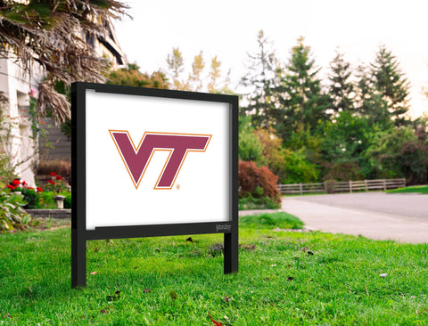 Virginia Tech VT Athletics Mark White Yardsy Sign