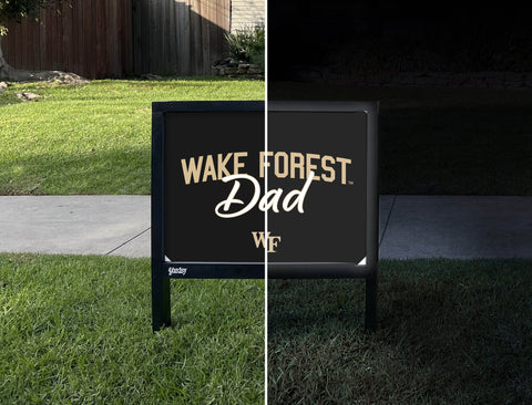 Wake Forest Dad Yardsy Sign yard sign