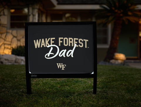 Wake Forest Dad Yardsy Sign yard sign