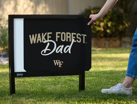 Wake Forest Dad Yardsy Sign yard sign