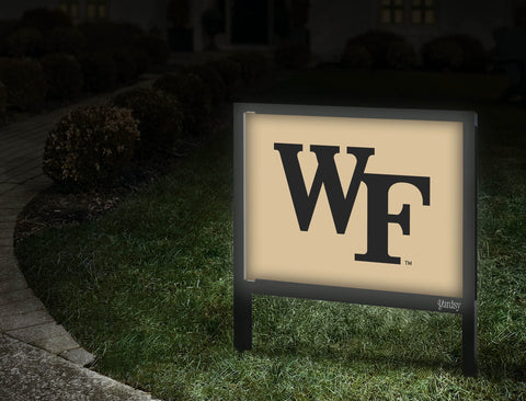 Wake Forest Wf Primary Mark Gold Walkway