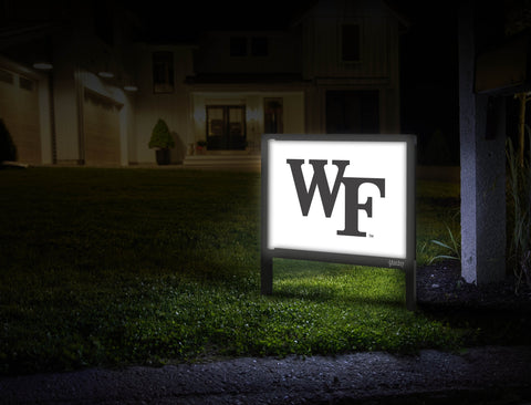 Wake Forest Wf Primary Mark White Mailbox