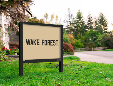 Wake Forest Gold Yardsy Sign