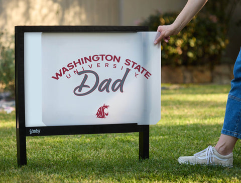 Washington State Dad Yardsy Sign yard sign