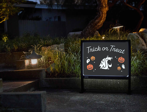 Washington State Halloween Trick Or Treat Yardsy Sign yard sign