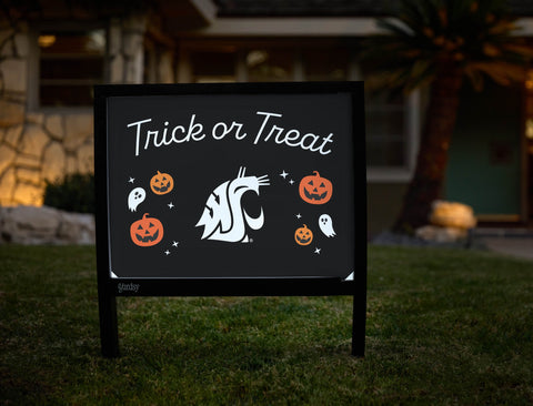 Washington State Halloween Trick Or Treat Yardsy Sign yard sign