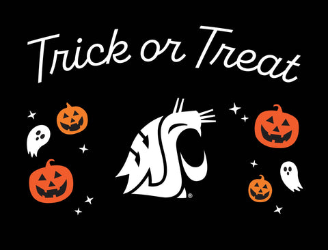 Washington State Halloween Trick Or Treat Yardsy Sign yard sign
