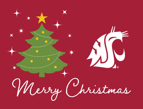 Washington State Merry Christmas Yardsy Sign yard sign