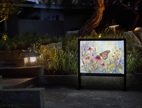 Watercolor Butterfly Yardsy Sign yard sign