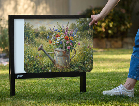 Watering Can Garden Yardsy Sign yard sign