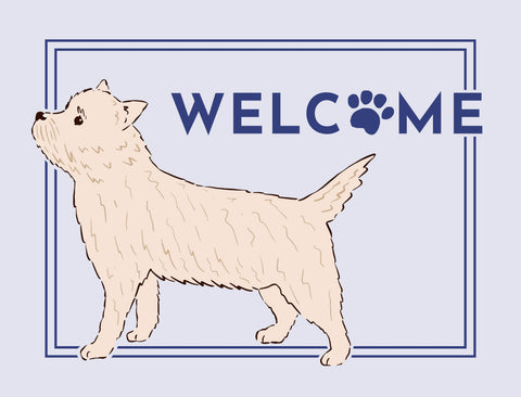 Welcome Dog Yardsy Sign - Terrier