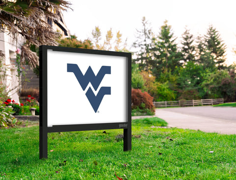 West Virginia Blue Primary Mark White Yardsy Sign