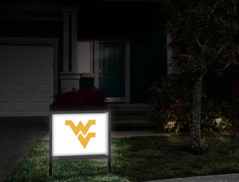 West Virginia Gold Primary Mark White Yardsy Sign