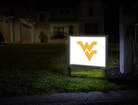West Virginia Gold Primary Mark White Yardsy Sign
