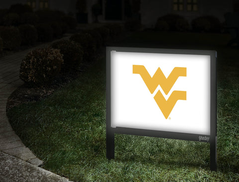 West Virginia Gold Primary Mark White Yardsy Sign