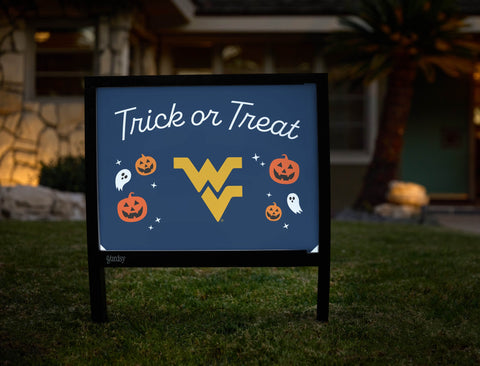 West Virginia Halloween Trick Or Treat Yardsy Sign yard sign